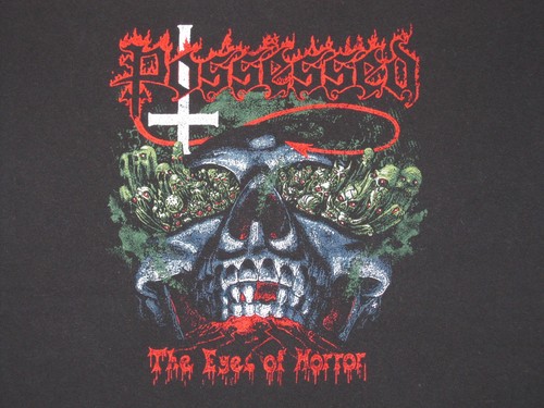 Possessed eyes horror shirt - possessed,